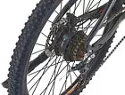 GRAVELER E-MTB RH 34 cm 24 inch 374 Wh 250 W 36 V 7 gears Black