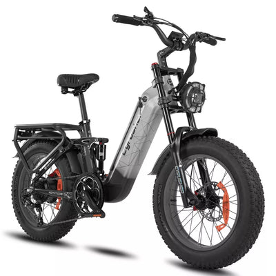 E-mountain bike 250W20inch electric bicycle 48V 20AH full suspension Ebike