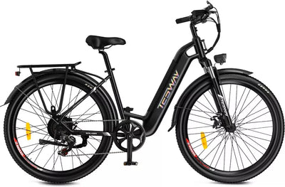 27.5 inch E Bike Electric Bicycle 48V 750W Peak Men/Women Trekking Mountain Bike