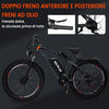 Electric MTB Bike Dual Motor 1000W*2 26" Fat Bike 21 Speed