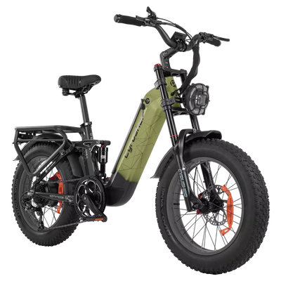 E-mountain bike 250W20inch electric bicycle 48V 20AH full suspension Ebike